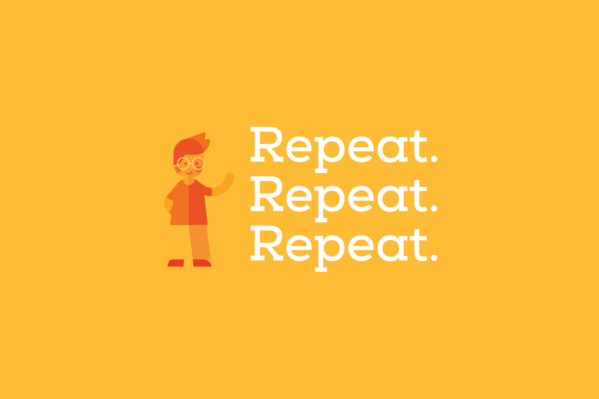 Repetition Repeat, Repeat, and Repeat VIPKid Blog