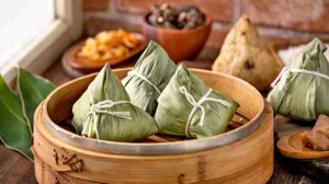 Chinese rice dumplings for Dragon Boat Festival